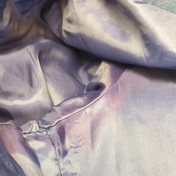 01567 Madrigano Linen Blazer Blue Size 12 preppy Business casual nautical spring - Picture 7 of 7